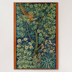 Fasanenvogel in einem Baum (von William Morris)