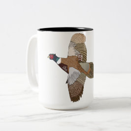Fasant Zweifarbige Tasse