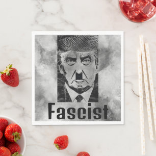 Faschist Trump Paper Napkin Serviette