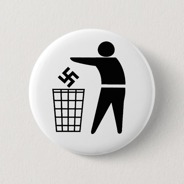 Faschisten ausschließen button (Vorderseite)