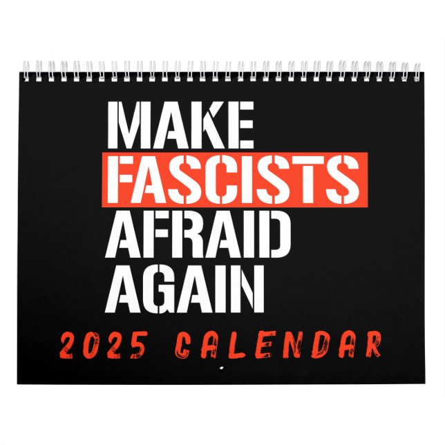 Faschisten wieder davor schützen kalender (Titelbild)