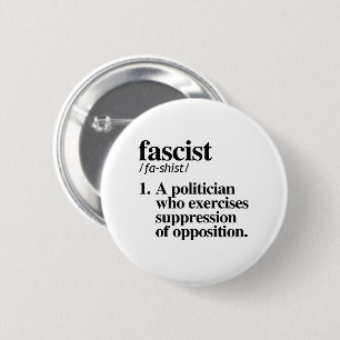 Faschistische Definition Button