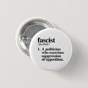Faschistische Definition Button