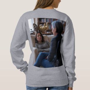 Fascination Pour Canards femme sweatshirt gris dos