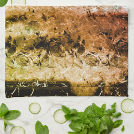 Fasergewebe im seltenen Alter und Schmutz oder Bre Geschirrtuch