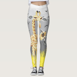 fasern Sie Ihre Beine mit diesen Giraffen aus Leggings