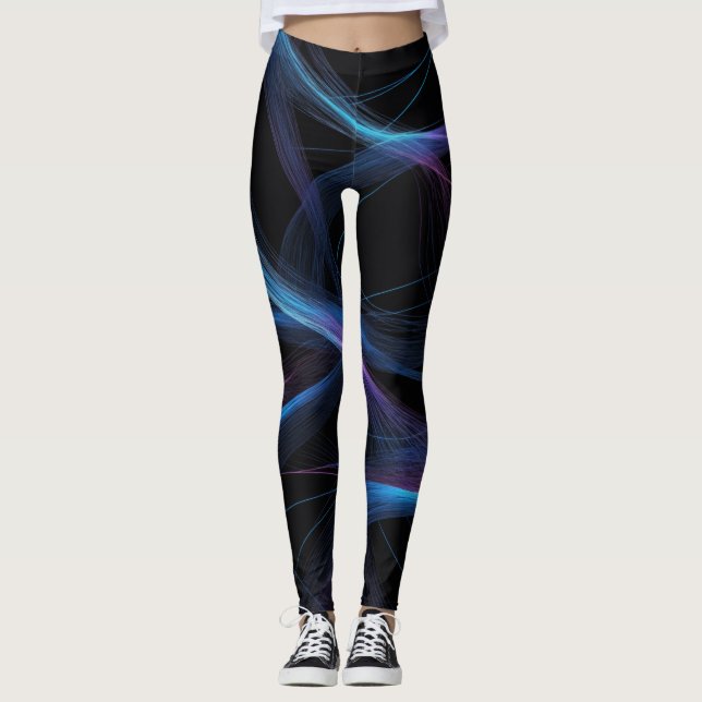 Faseroptik Leggings (Vorderseite)