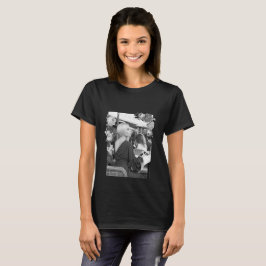 FASHION Art Girl Black and Gray Schöne #3 T-Shirt