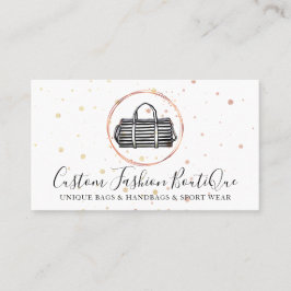Fashion Boutique Girly Wallet Handbag Visitenkarte