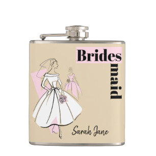 Fashion Bride Neutral Bridesmaid Nom flacon