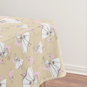 Fashion Bride Neutral Group Multi-Tablecloth Tischdecke