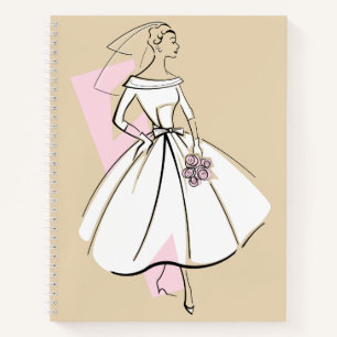 Fashion Bride Neutral Notebook Notizbuch