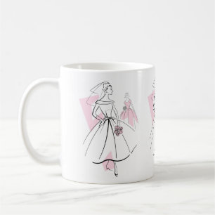 Fashion Bride Pink Group Tasse