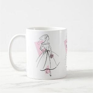 Fashion Bride Pink Tasse