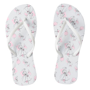 Fashion Bride rose Plusieurs tongs