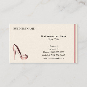 Fashion Business Card Visitenkarte
