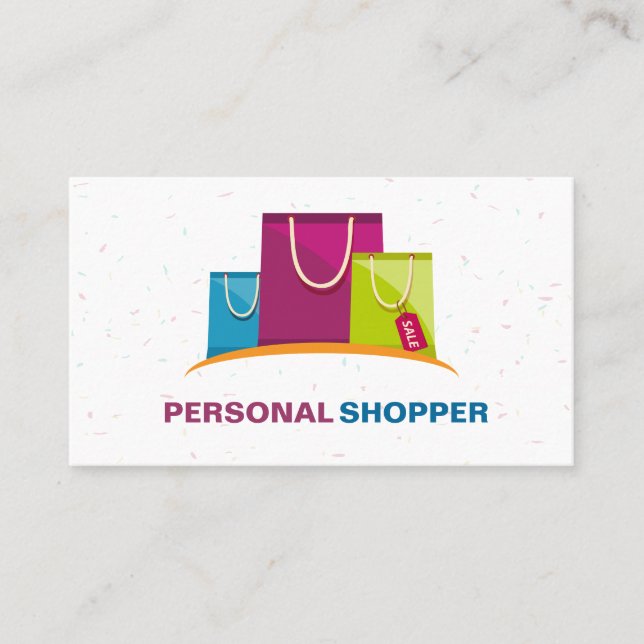 Fashion Consultant Personal Shopper Visitenkarte (Vorderseite)