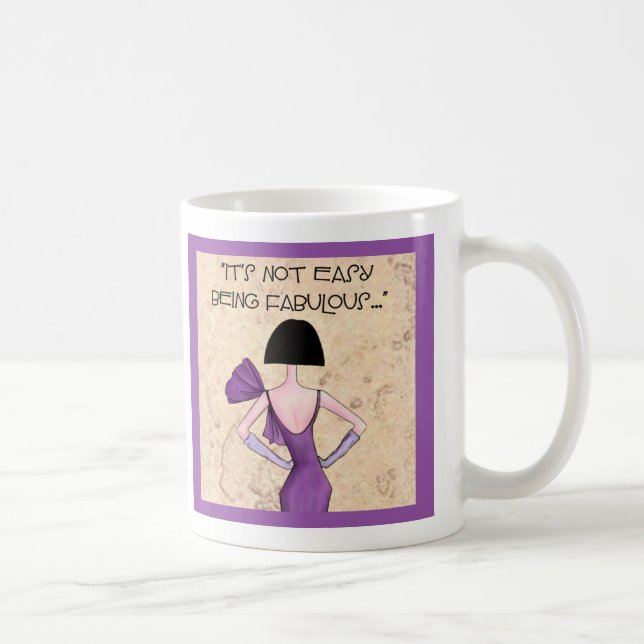 Fashion Diva Coffee Tasse (Rechts)