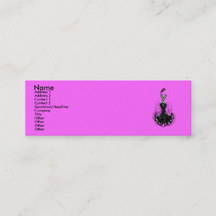 Fashion Diva - Hol dir die Haut Mini Visitenkarte