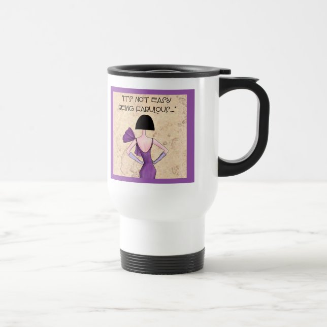 Fashion Diva Travel Mug (Droite)