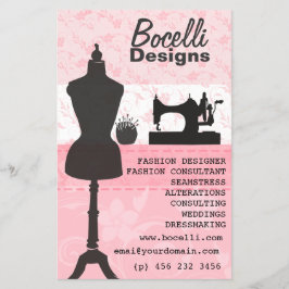 Fashion Dress Form Mannequin Flyer