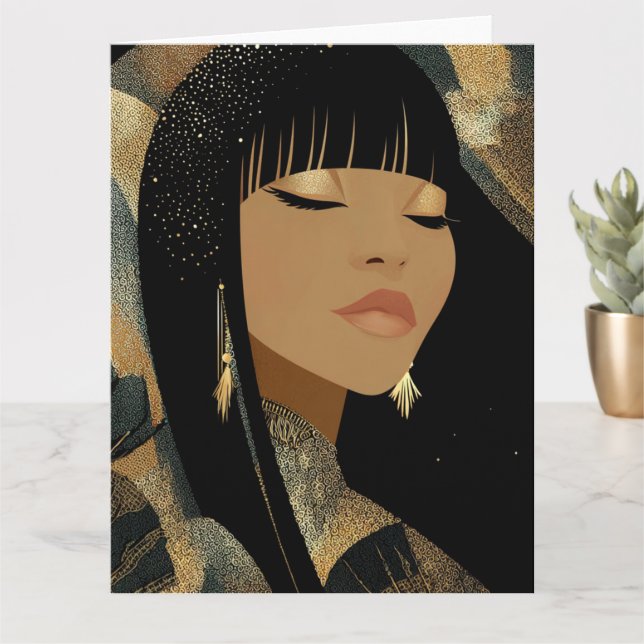 FASHION-ESQE Nr. 5 Karte (Kleine Pflanze)