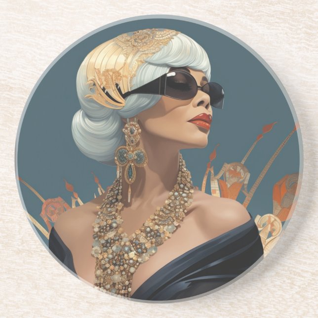 FASHION - ESQUE #1 GETRÄNKEUNTERSETZER (Vorne)