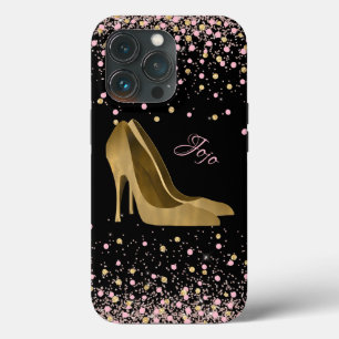 Fashion Gold Stiletto High Heels Glam Case-Mate iPhone Hülle