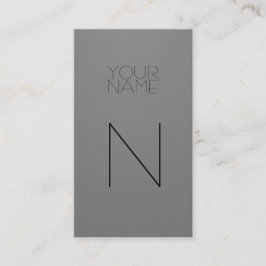 Fashion Gray Visitenkarte