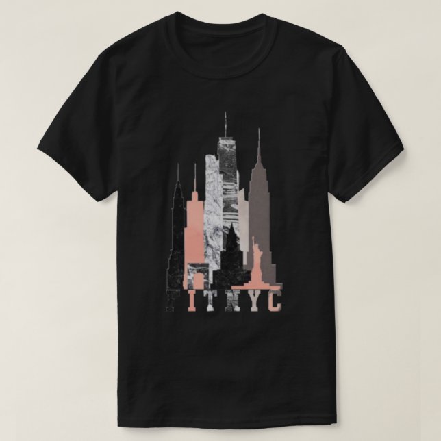 Fashion Institute of Technology New York City FIT T-Shirt (Design vorne)