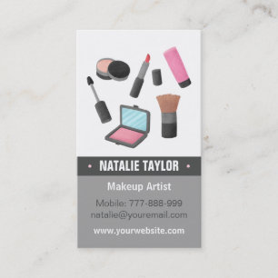 Fashion Makeuover Business Cards Visitenkarte