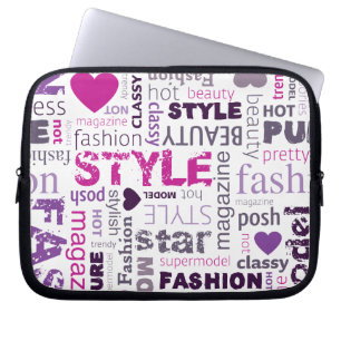 Fashion Model Style Beauty Laptop Schutzgehäuse Laptopschutzhülle