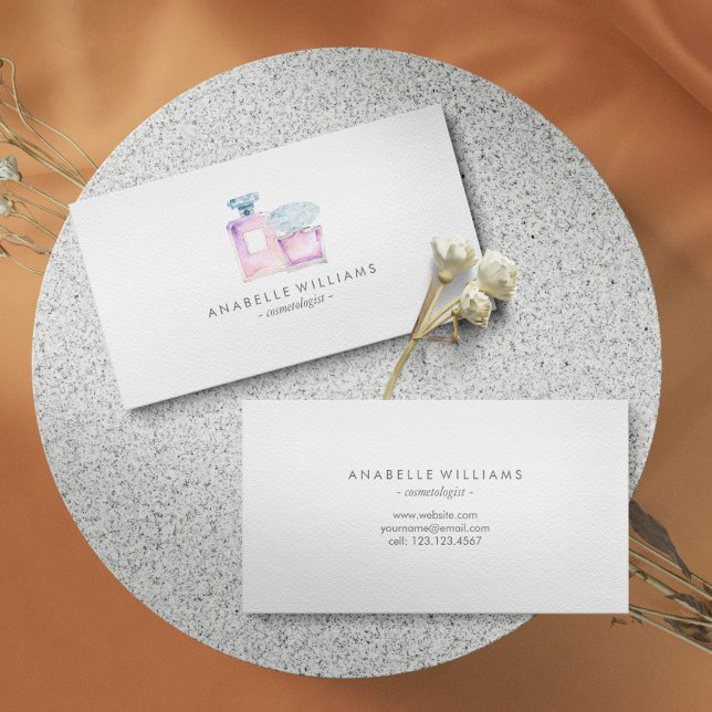 Fashion Parfüms Flaschen Visitenkarte (Von Creator hochgeladen)