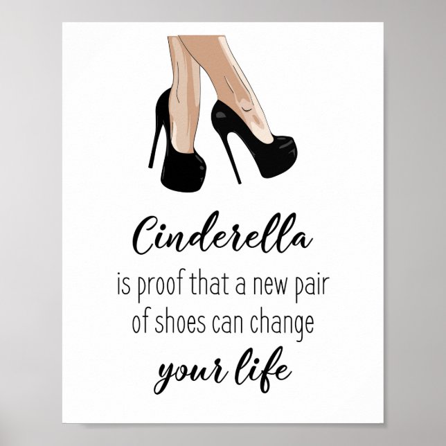Fashion Quotes | Mode Wall Art Poster (Vorne)