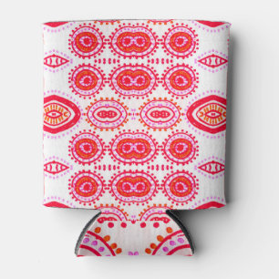 Fashion Red Folklore Boho Design Dosenkühler