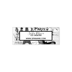 Fashion Salon SPA french eiffel tower Paris Permastempel