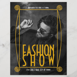 Fashion Show Model Clothing Flyer