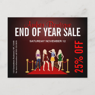 Fashion Store Vendre Promotionnels Carte postale p