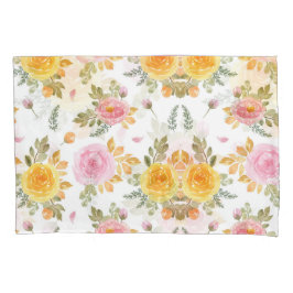 Fashion Watercolor Floral Kissenbezug