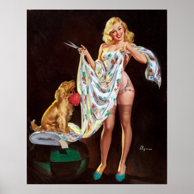 Fashionable Pin Up Poster (Vorne)