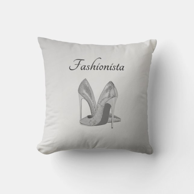 Fashionista High Heel Shoes Kissen (Vorderseite)