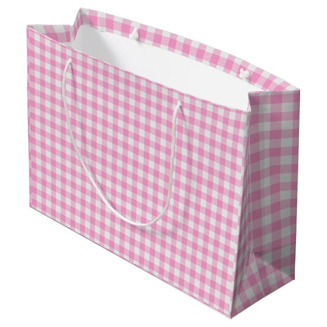 Fashionista - Tasche Große Geschenktüte (Rückseite Schrägansicht)