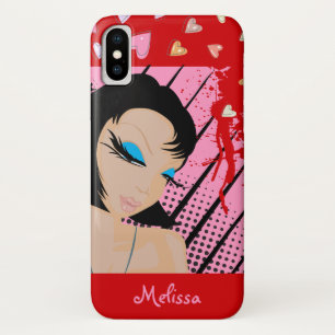 Fashionista und Herz Case-Mate iPhone Hülle