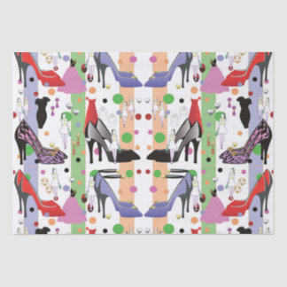 Fashionista Wrapping Paper Seidenpapier