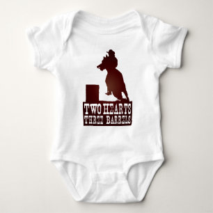 Fass-Cowgirl-Redneck Baby Strampler
