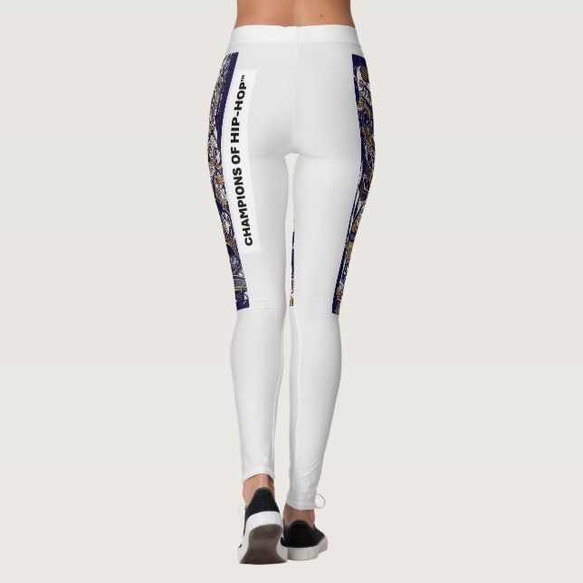 Fass die Glocken-CHAMPIONEN ANGESAGTER Leggings (Rückseite)