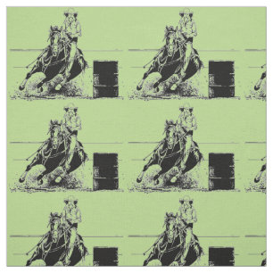 Fass-laufendes Pferd Stoff