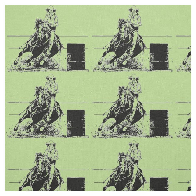 Fass-laufendes Pferd Stoff (Muster)