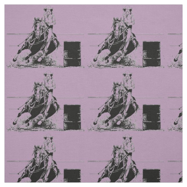 Fass-laufendes Pferd Stoff (Muster)