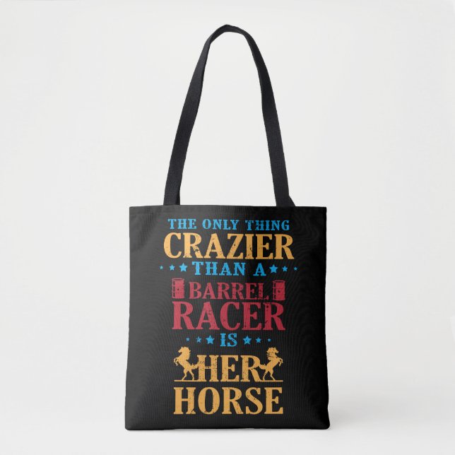 Fass-laufendes Pferdegeschenke für die Tasche (Vorderseite)